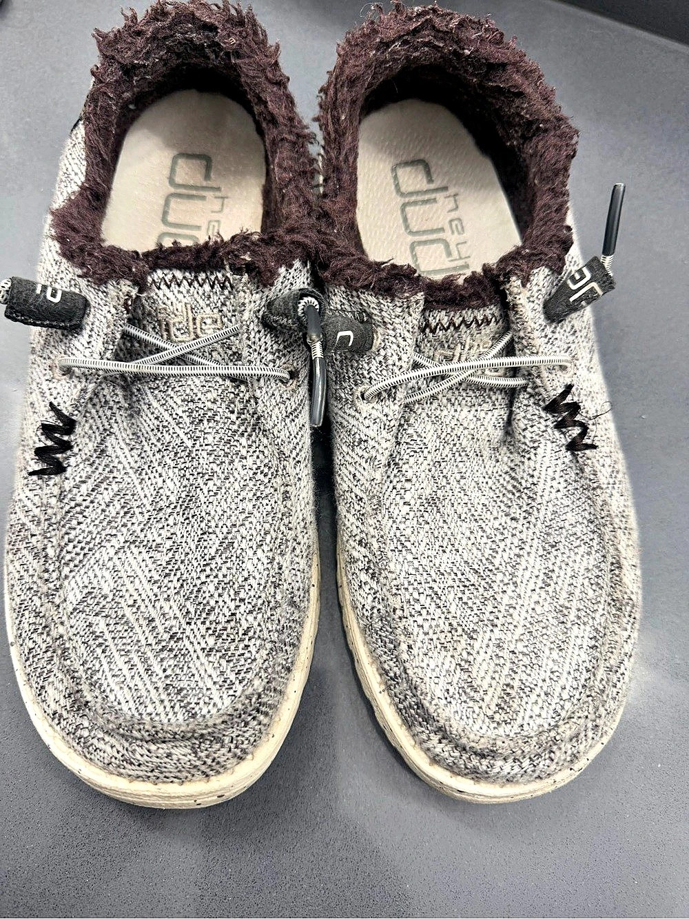 Hey Dude Wendy Warmth Gray & Brown Sneakers EU 38